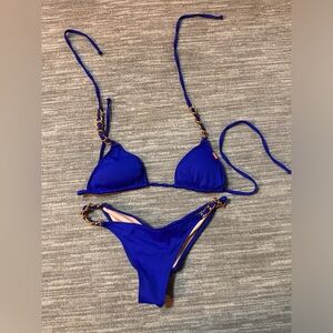 Size S Royal blue Doll bikini